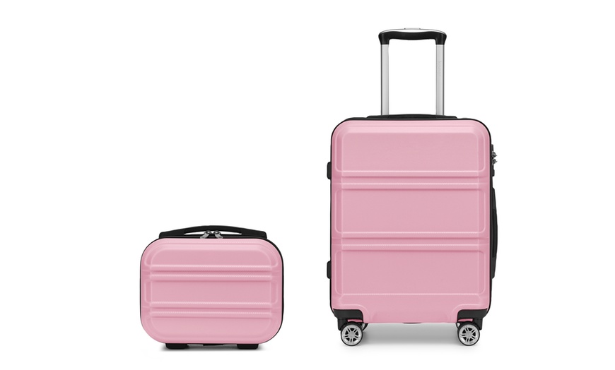 Image 39: Travel Suitcase with 360° Spinner Wheels and TSA Locks