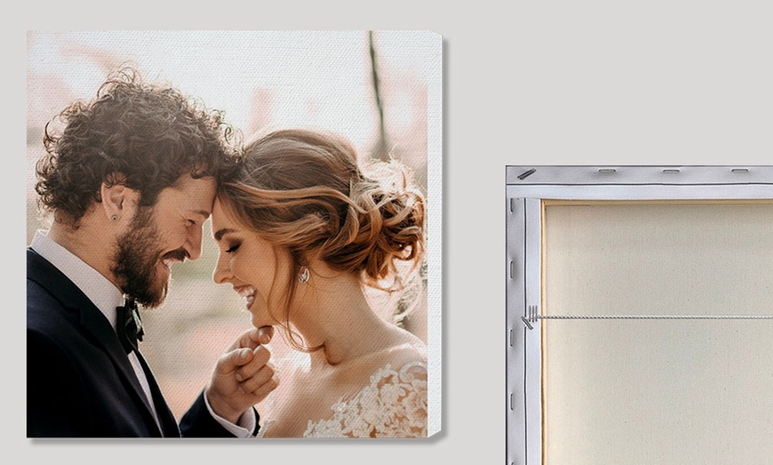 Image 4: Capture Memories with 50x75cm, 60x90cm, 100x150cm & More Sizes Canvas
