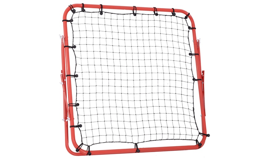 Image 6: Homcom Rebounder Net Practice Football Target Goal