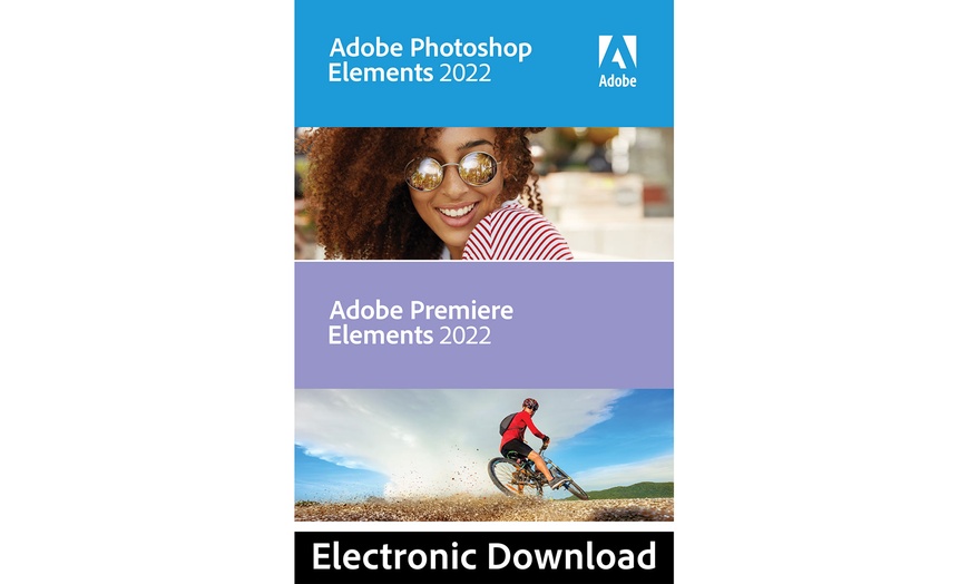 Image 1: Adobe Photoshop or Premiere Elements 2022  One-Time Purchase
