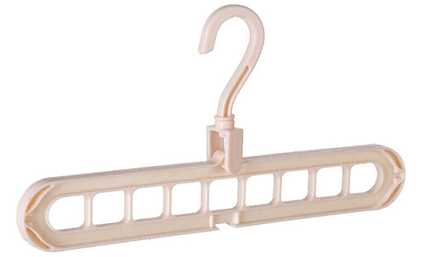 Image 7: Nine-Hole Foldable Hanger