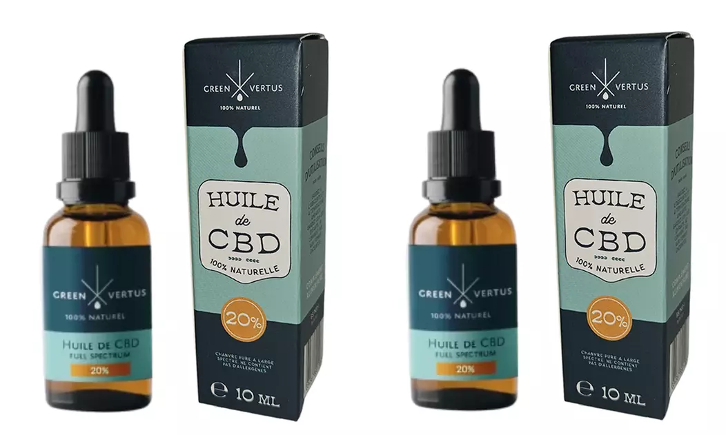1, 2 o 3 flaconcini di olio al CBD Green Vertus