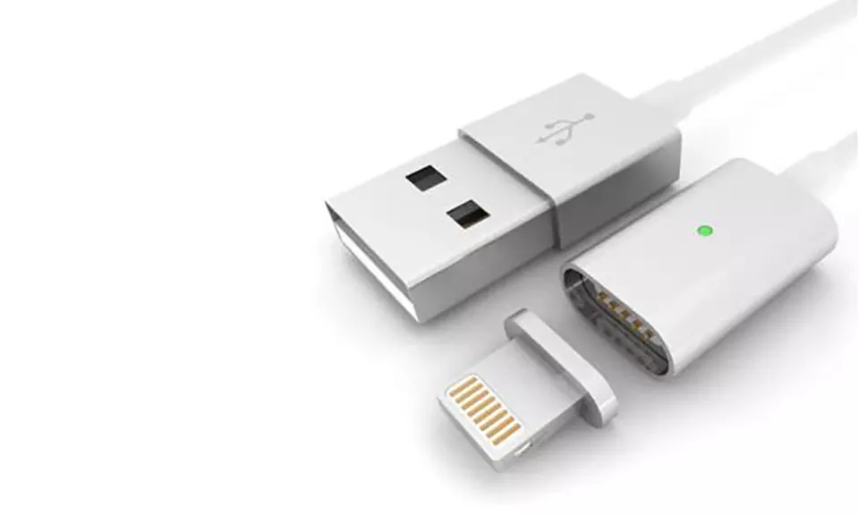 Magnetisches Ladekabel 2in1 für iPhone und Micro-USB-Geräte (76% sparen) - Primary Image