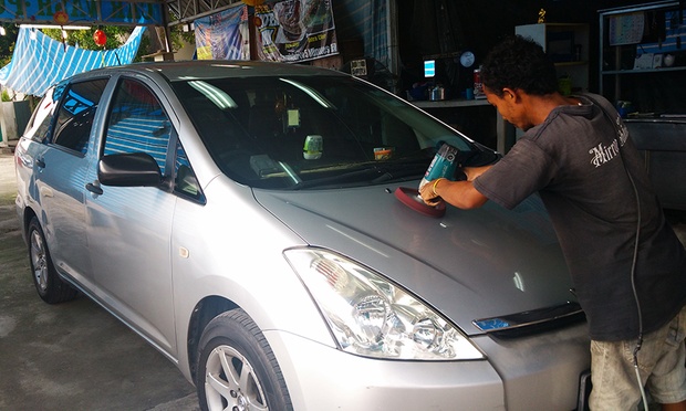 ipoh car polish Snow Sai Auto at Wash Detailing 3M