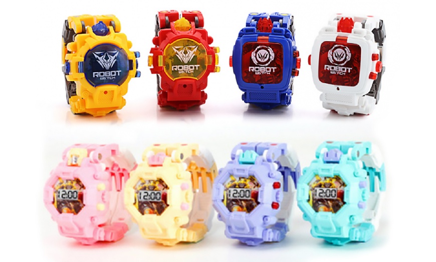 Image 1: Robot Kids Electronic Watch