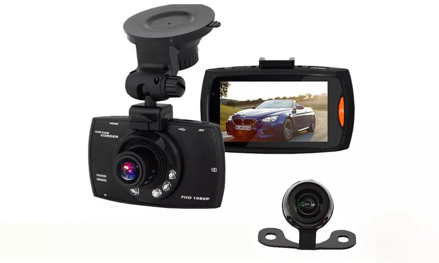 Apachie G30 Dual DashCam, optional mit Speicherkarte 16 GB inkl. Versand - Primary Image