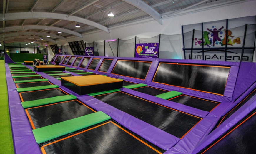 Image 10: Trampoline Park Access