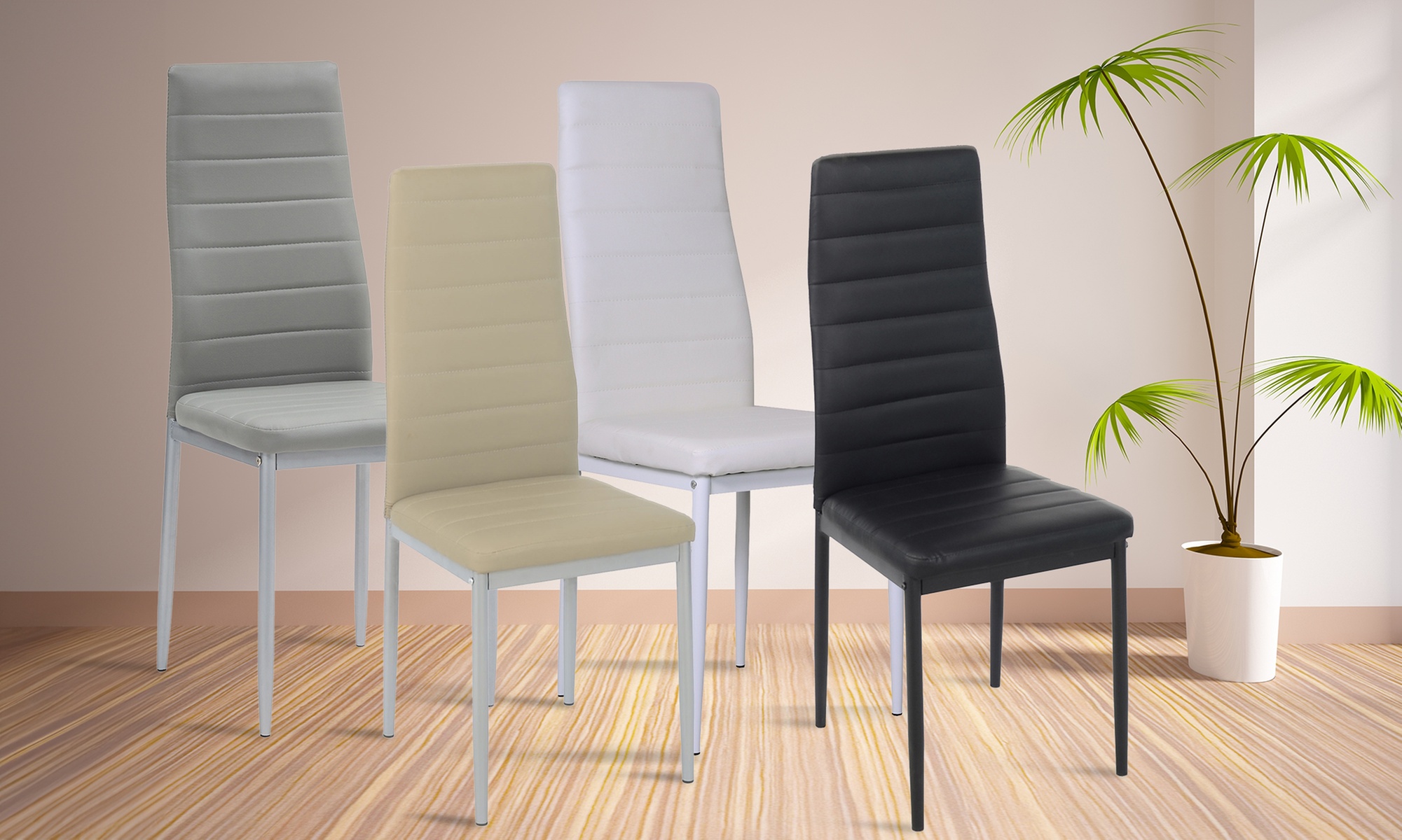 Set di 6 sedie Queen