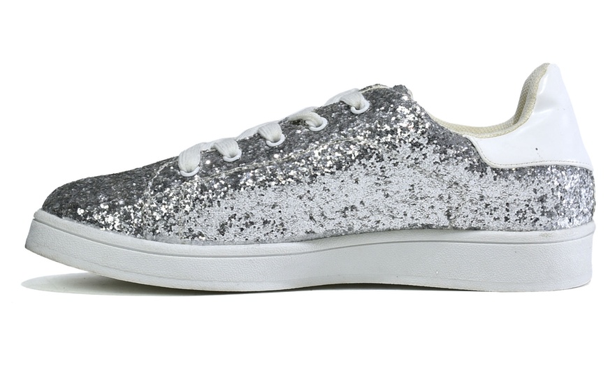 Image 5: Hot Soles Glitter trainers