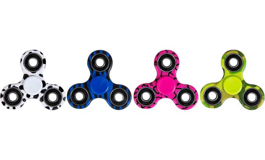 Image 2: Three Freestyle Fidget Finger Spinners