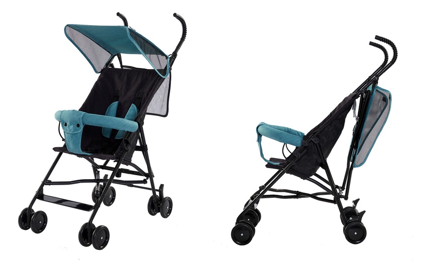 Image 2: Ricco Lightweight Baby Pushchair