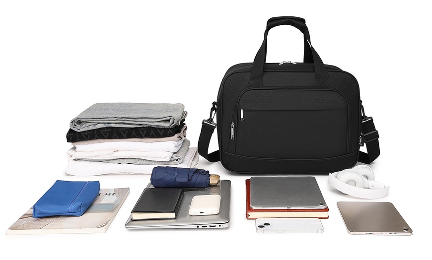 Image 11: 20L Carry-On Cabin Bag Under Seat Hand Luggage