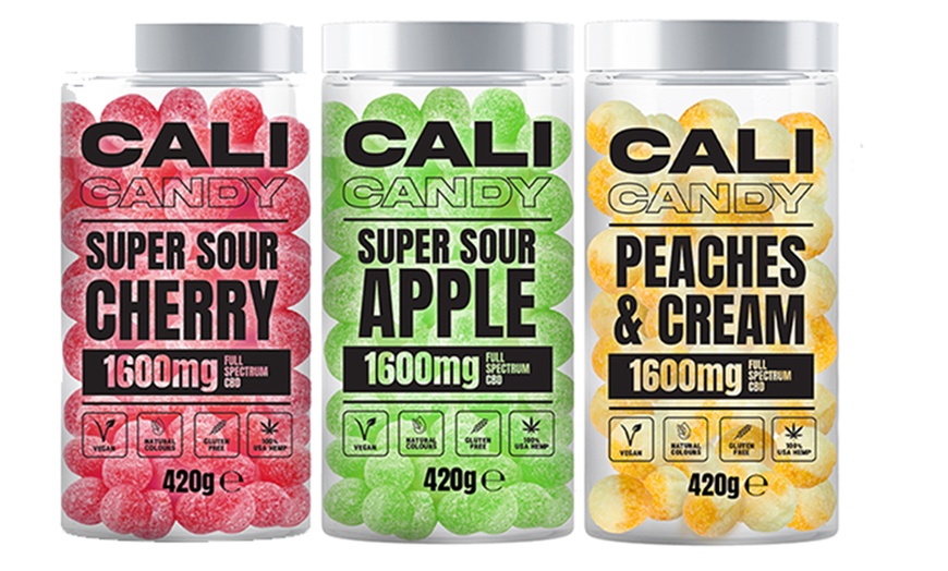 Image 1: Cali Candy Full Spectrum CBD Vegan Sweets 1600mg