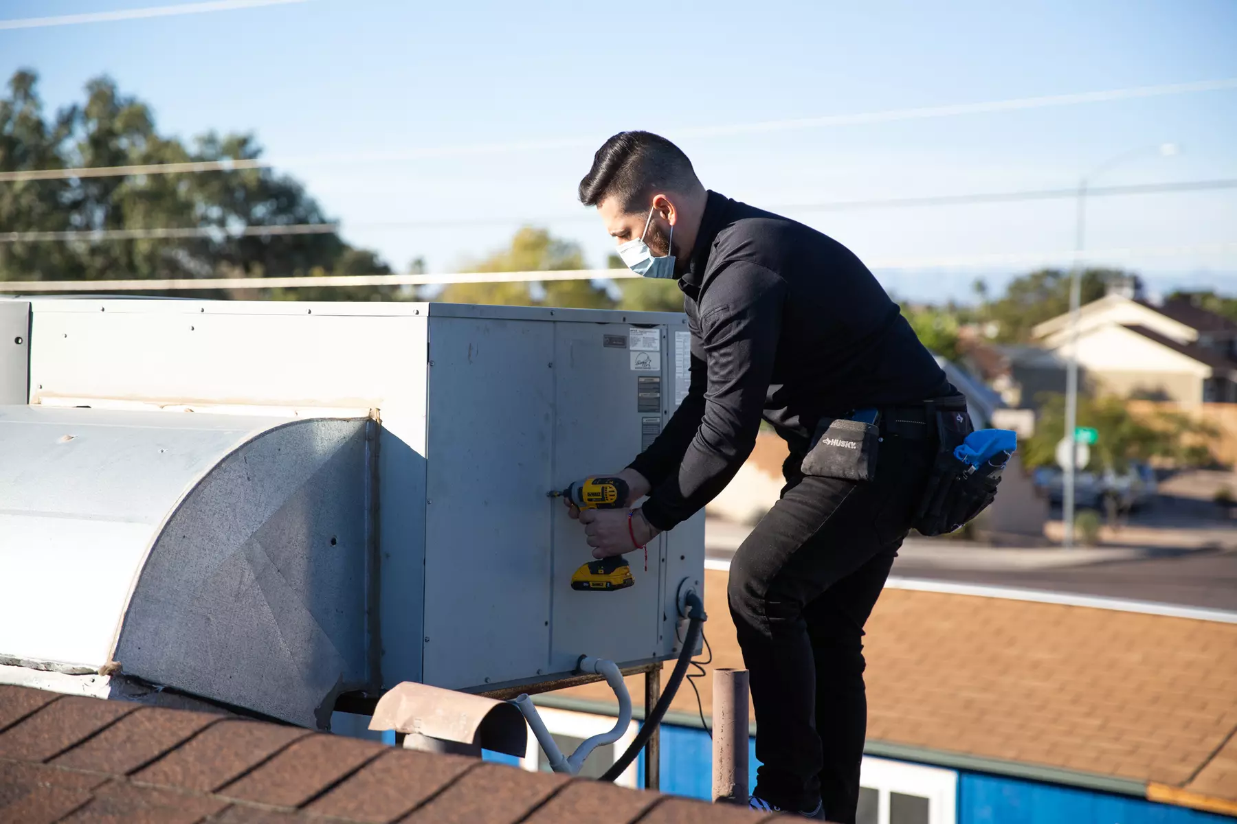 Air duct maintenance with unlimited vents and dryer vent service