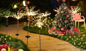 Decorative Outdoor Solar LED Fireworks Lights