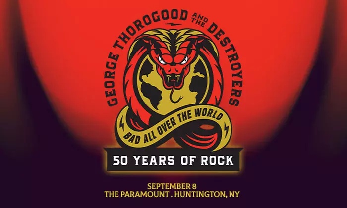 George Thorogood and The Destroyers - "Bad All Over The World" on September 8 at 8 p.m. - Primary Image