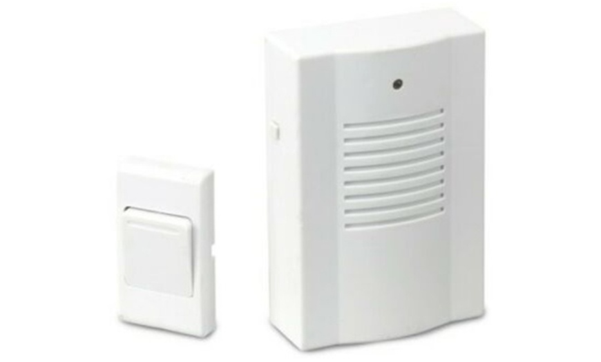 Image 1: One, Two or Four Wireless Doorbell Chime Kits