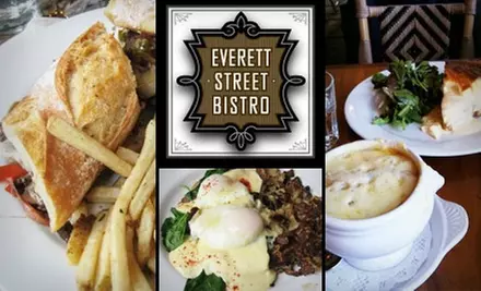 $12 for $25 of Café Fare and Beverages at Everett Street Bistro - Primary Image