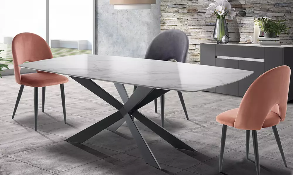 Table à piétement métallique, modèle "Nook" ou "Pulse" au choix, livraison offerte - Image 6