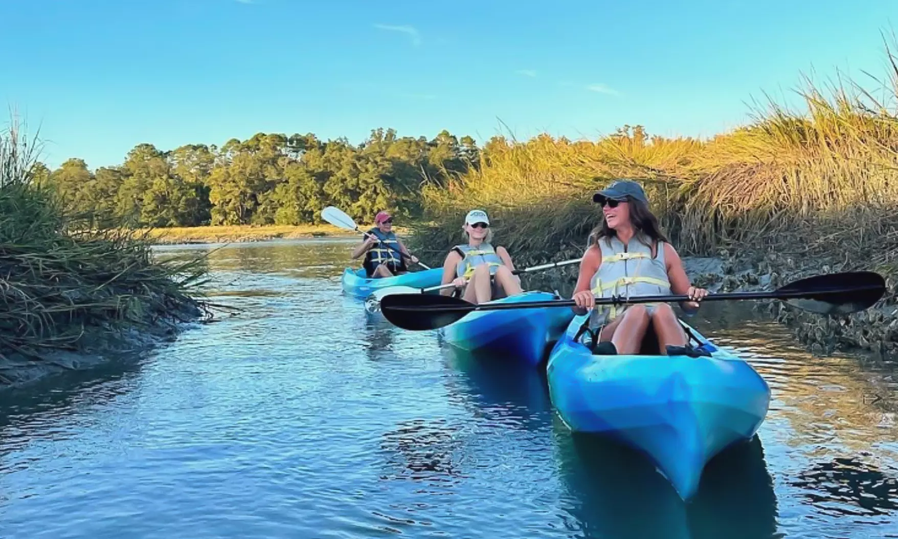 Guided Sunset Kayak Tour – Hilton Head Island Wildlife & Dolphins