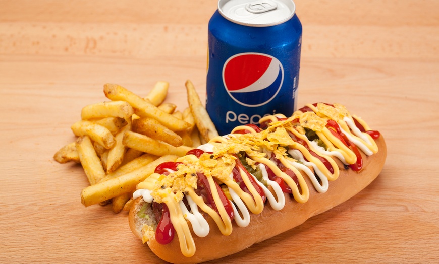 Image 2: Hot Dog, Soft Drink and Fries