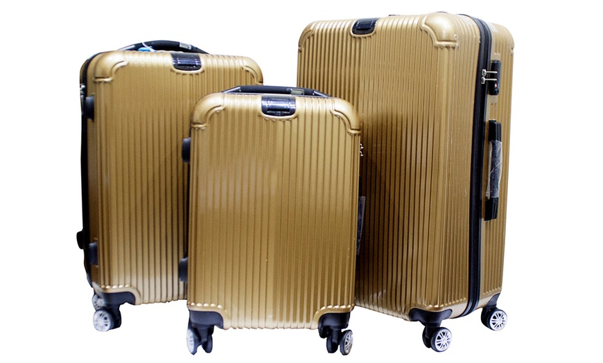 Image 5: Hard Cover Luggage Set 