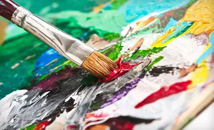 BYOB Wine and Cheese or Mimosa and Muffin Faux Painting Class at Sterling Design Studio (56% Off)  - Primary Image