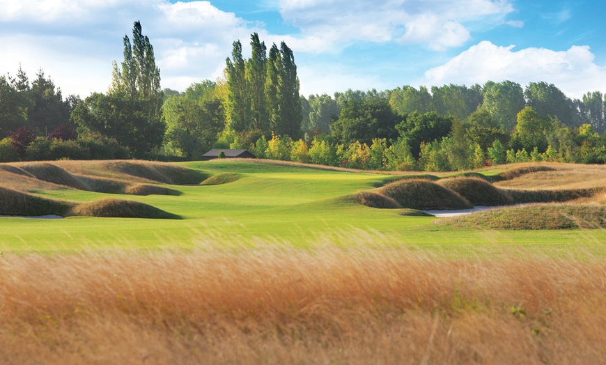 Image 2: Toptracer Driving Range with Pizza at The Belfry