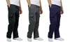 2-Pack Men's Heavyweight Cargo Fleece Sweatpants (M–2XL)