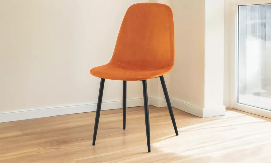 Image 1: 2 Piece or 4 Piece Luxe Dining Chairs