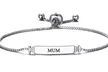 1x, 2x oder 3x Philip Jones Freundschaft-Armband in Silber veredelt mit Swarovski®-Kristallen im Modell nach Wahl - Second Medium
