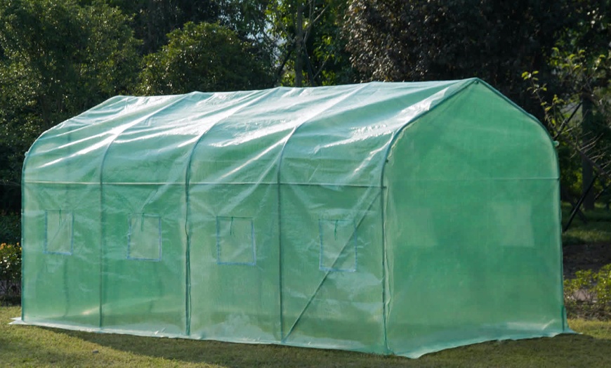 Image 6: Polytunnel Greenhouse