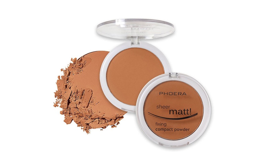 Image 8: Phoera Sheer Matte Compact Powder 