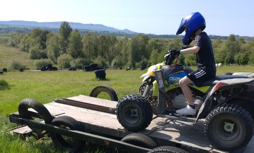 Image 1: Discover Juniors Only Quad Biking for 2, 3, or 4 with Thrilling Trails