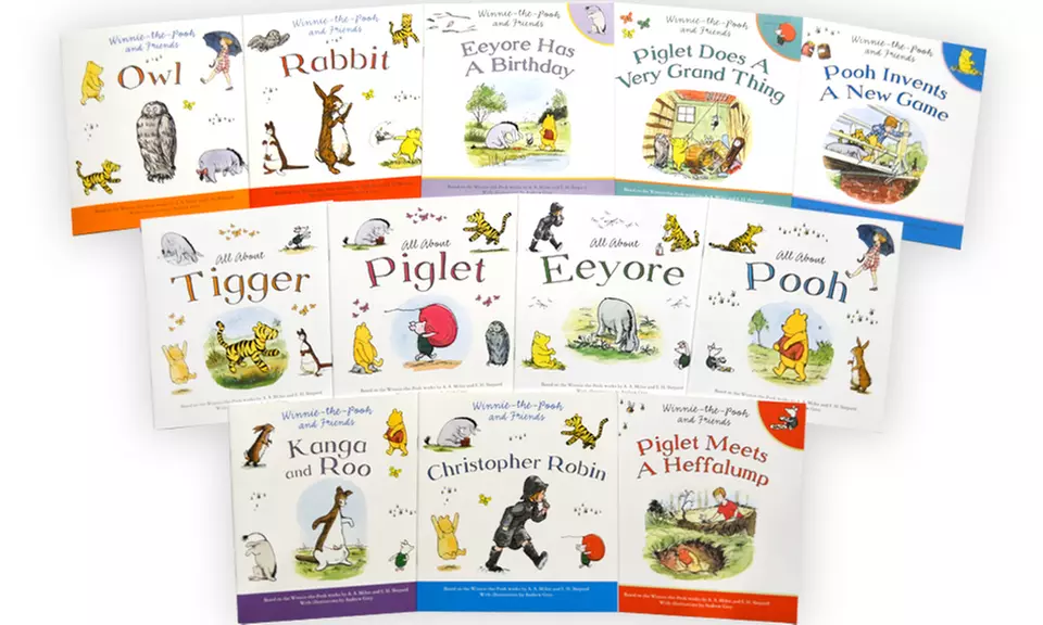 Winnie the Pooh and Friends Book Bundle (12-Piece) - Primary Image