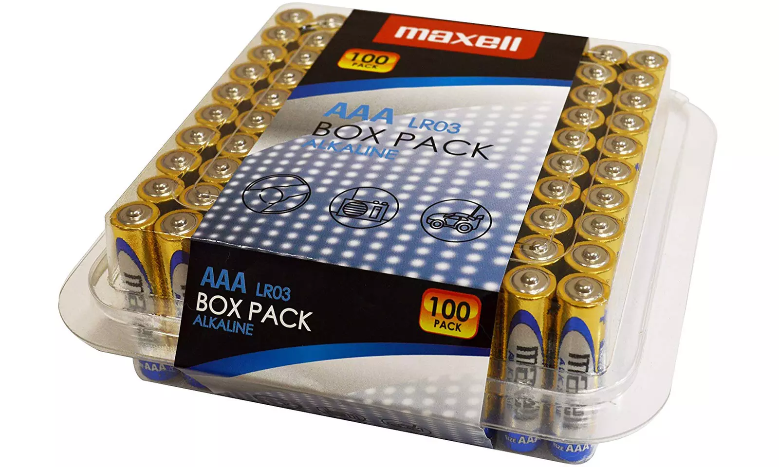 Fino a 200 batterie alcaline Maxell AA e AAA alcaline