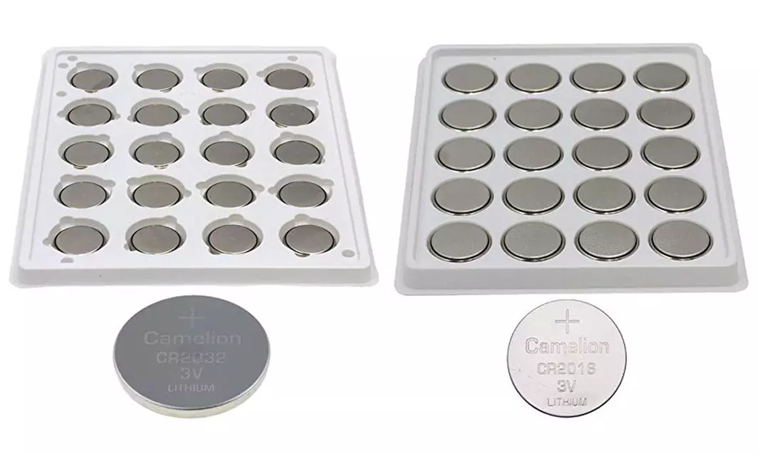 Camelion 3V Lithium Button Cell Batteries (20-Pack) - Primary Image