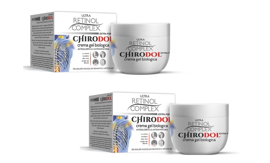 Image 2: 2, 3 e 4 creme gel biologiche Chirodol Ultra Retinol Complex