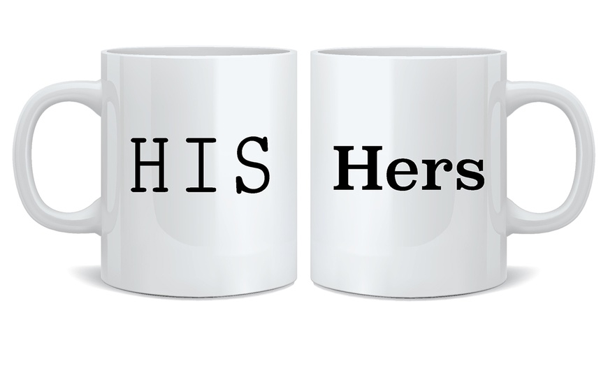 Image 4: Valentine's Day Couples' Mugs