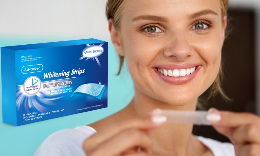 Image 2: Advanced Whitening Strips