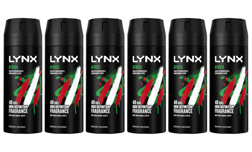 Image 2: Six-Pack of Lynx Men's Body Spray