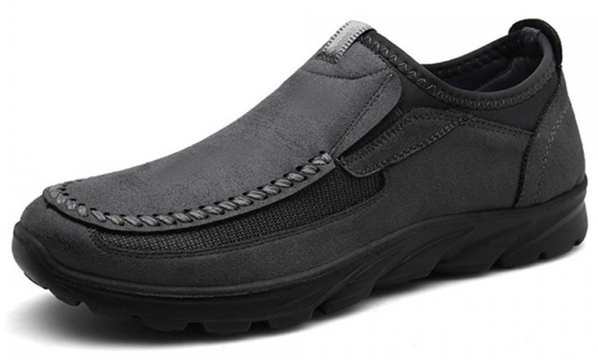 Image 6: Men's Faux Leather Casual Shoes