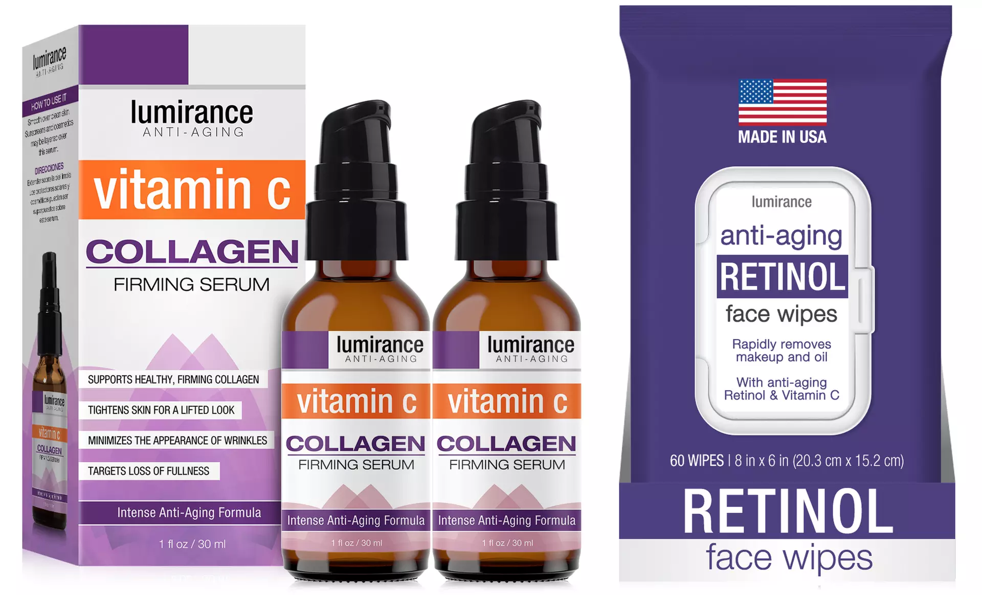Vitamin C Package or Firming Anti-Aging Serum Package - Primary Image