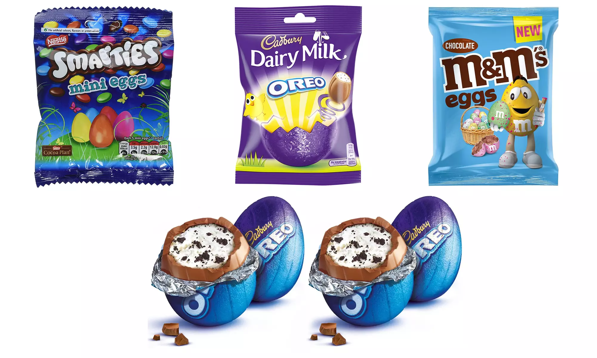 10- oder 15-teiliges Cadbury Ostereier-Set - Primary Image