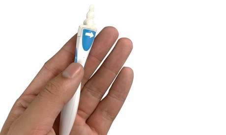 Fino a 5 set per rimuovere il cerume dalle orecchie, con tampone e 16 testine di ricambio