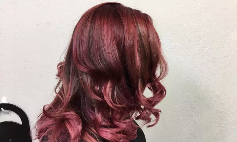 Keratin treatment and haircut services for smooth, stylish hair