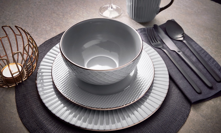 Image 15: Tower 16-Piece Dinnerware Set