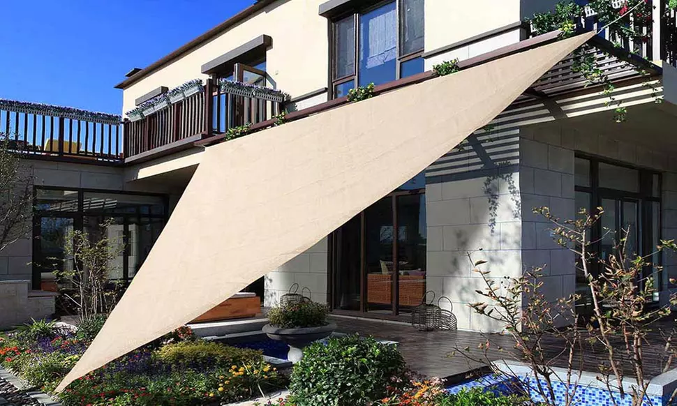 Tenda parasole triangolare Bakaji