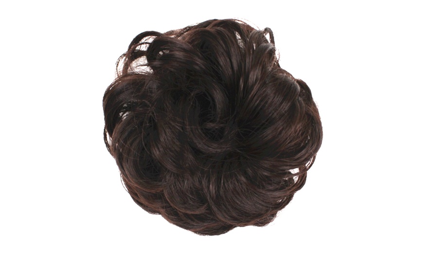 Image 7: Messy Bun Scrunchie Hair Extension