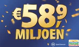 Valt er €58,9 MILJOEN op jouw postcode?